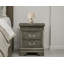 Table de chevet 2 tiroirs Temara Grey-1483977457