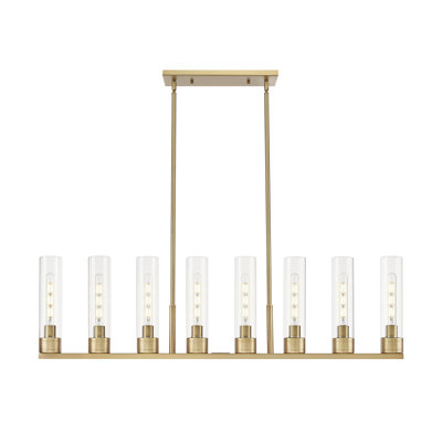 Luminaire suspendu 6 lumières avec abat-jour Scherer