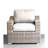 4-Seater Wicker Conversation Set With Cushions – All-Weather & Assembled