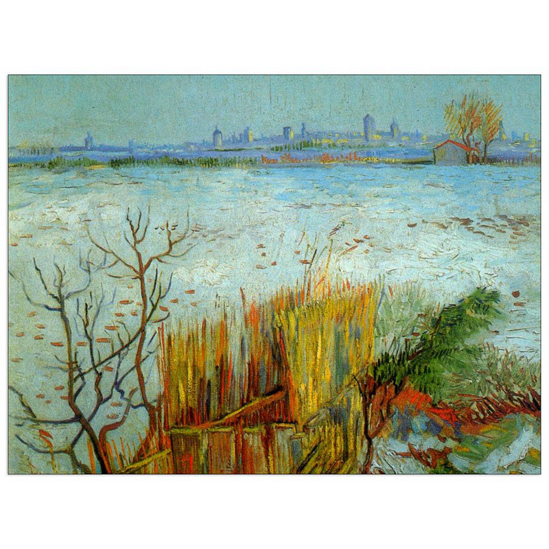 Vincent Van Gogh - Wrapped Canvas Painting, 90cm H x 120cm W x 1.8cm D