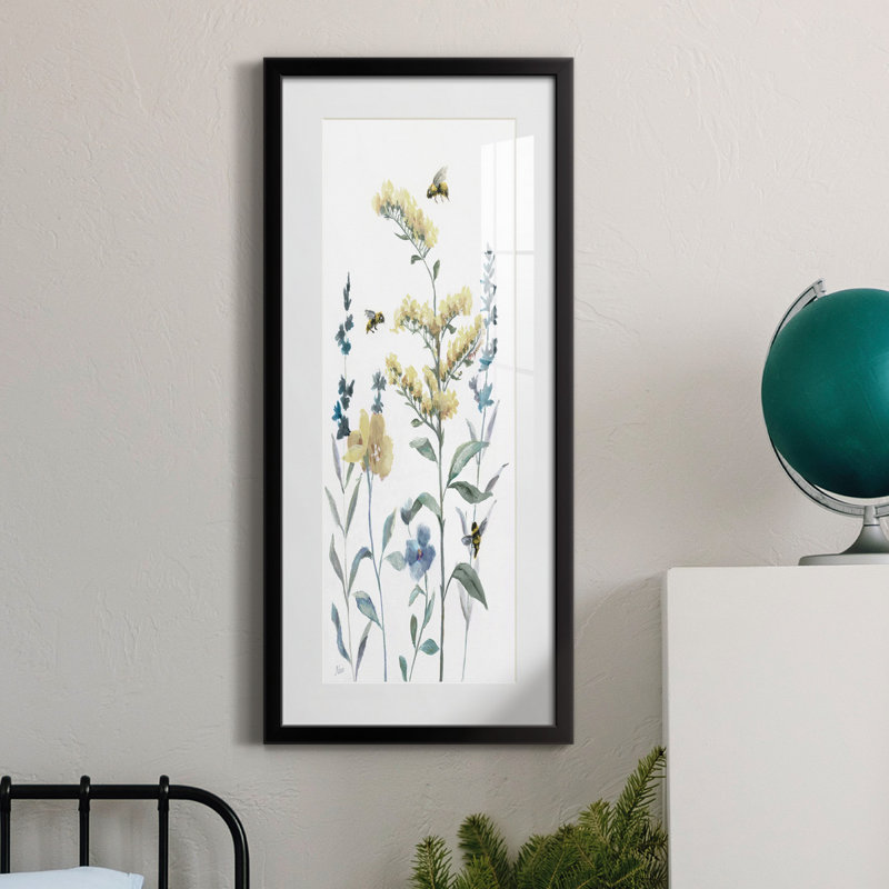 " Bumble Bee Garden II ", Black
