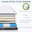 Matelas moyen ferme de 10 pouces avec ressorts zonés pour une stabilité et un confort accrus, taille, ferme, matelas, couches, support de bord