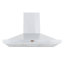 Hotte murale PROLINE de 24 pouces, conduit, 600 pi³ / min, acier inoxydable, lumières DEL, moteur de ventilateur ULTRA-SILENCIEUX, 6 vitesses, garantie de 3 ans, filtres lavables au lave-vaisselle