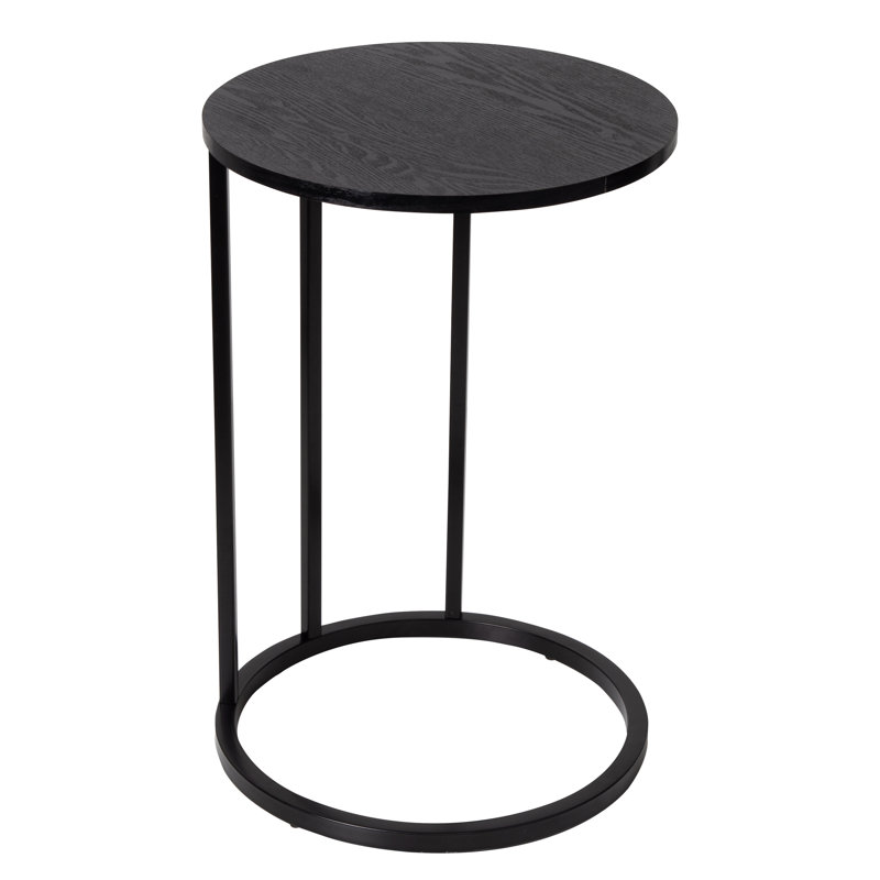 Top End Table, Black
