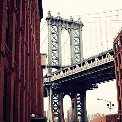 " Manhattan Bridge " Color Photography Print