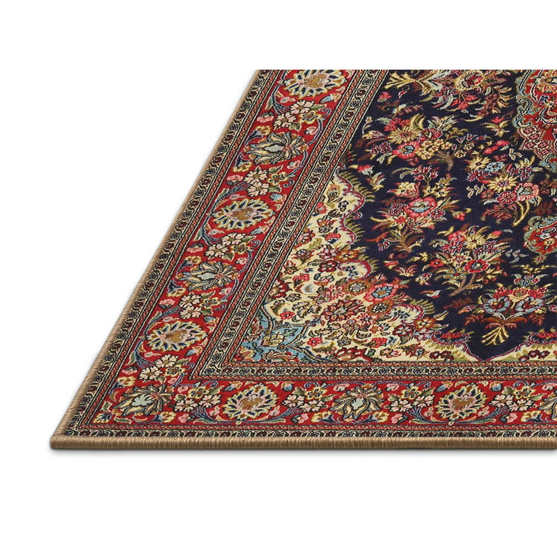 Tapis brun/noir traditionnel Hornice, Rectangle 8 pi x 10 pi