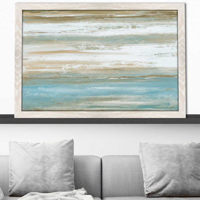 Teal Sunrise I par - Peinture