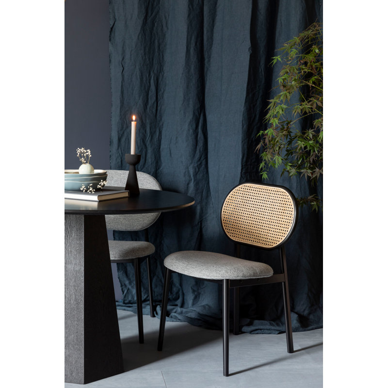 Spike Upholstered Dining Chair, Gray