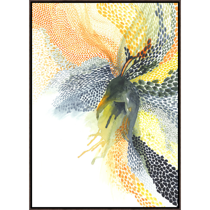 Nature Life I Print by Sara Brown, Glass Coat, 51.5" H x 37.5" W x 1.5" D
