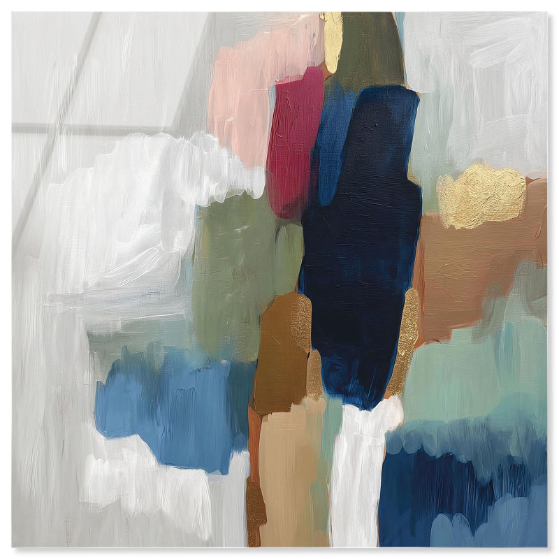 «Jewel Tones II», impression sur toile par Gold Remedy, H 24 po x l 24 po