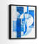 Série ABSTRACT CVI - reproduction encadrée de qualité supérieure - prête à être accrochée - aucun clou requis - aucun clou requis-699864851-699864875