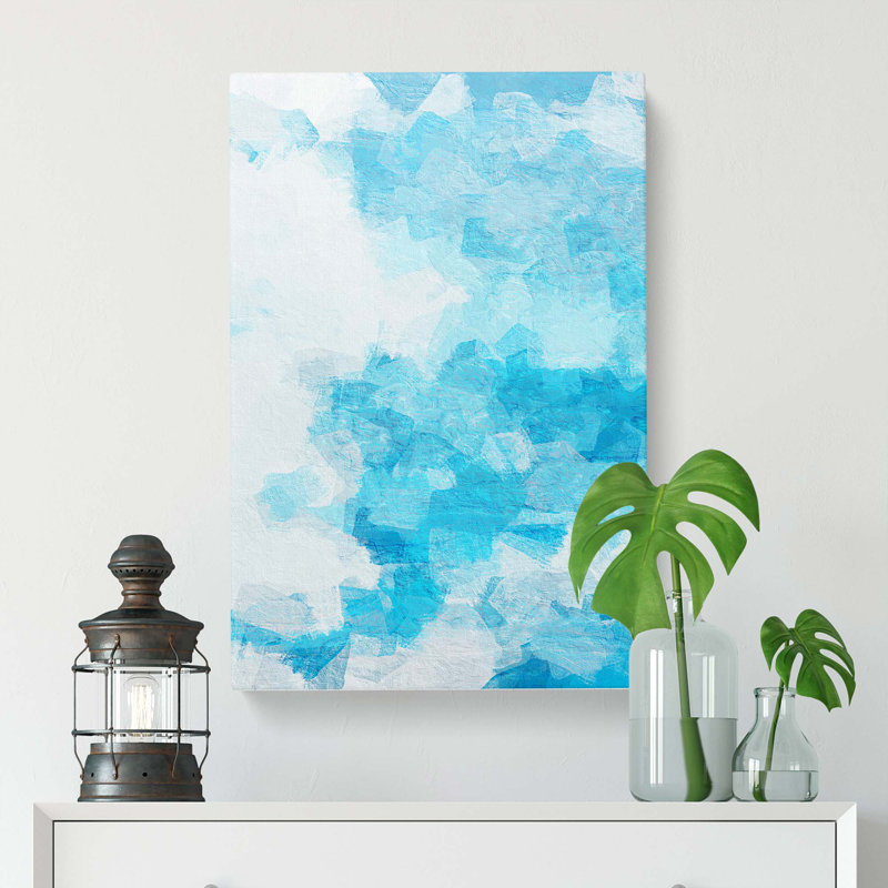 The Whisper In Abstract - Wrapped Canvas Painting, 60cm H x 40cm W x 3cm D