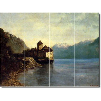Carreau de peinture murale 32 po x 24 po 8 po x 8 po