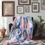 Flowery Bow Designs - Couverture sherpa de qualité supérieure 1 pièce-100733673
