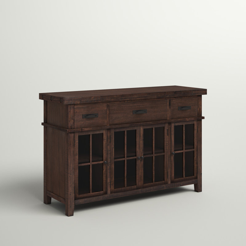 Brutus 56'' Solid Wood Sideboard