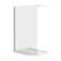 35.43'' W 78.74'' H Framed Double Slide Shower Enclosure