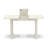 3 Piece Dining Set Contains a Rectangle Dining Room Table with Butterfly Leaf and 2 Wood Seat Chairs, Linen White-710638994