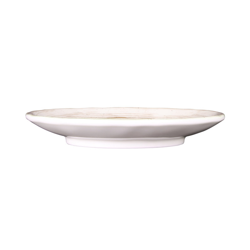 Van Gogh 6.1" Melamine Appetizer Plate, Taupe