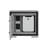 Amelia Grey-black Nightstand With Cooler And Speaker