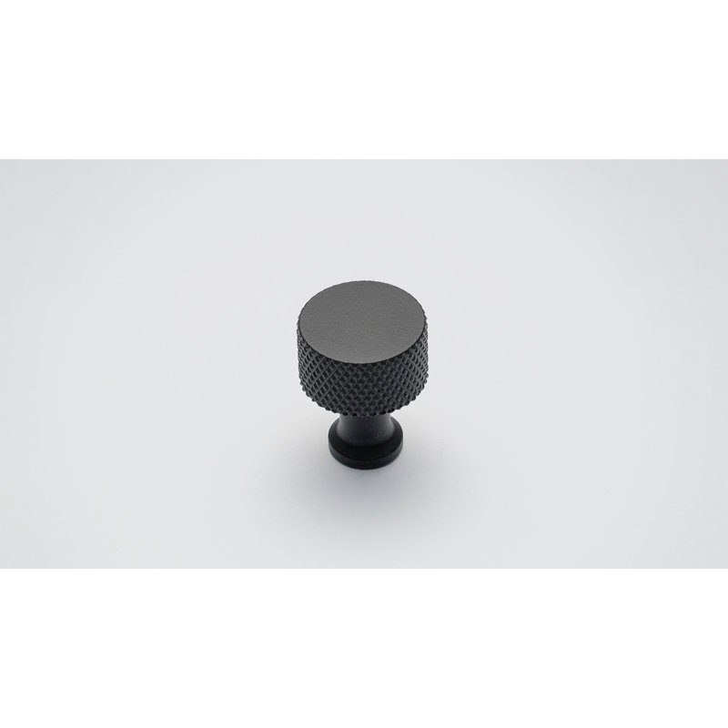 Tarri 20mm Diameter Cylindrical Knob Multipack, Black Matte