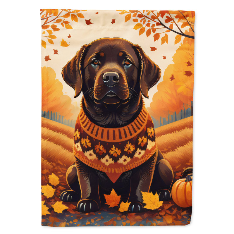 Drapeau chocolat maison Labrador Retriever