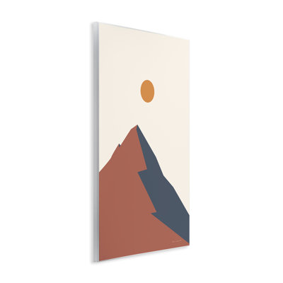 Neutral Boho Peak Wall Plaque Art by Omar Escalante