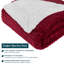 Jeté en molleton ultra doux Sherpa, couverture en microfibre côtelée chaude et confortable pour canapé-lit-94571605-94571609