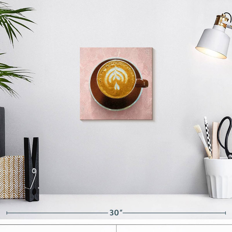 Cappuccino chaud Yarlin, H 10 po x l 10 po