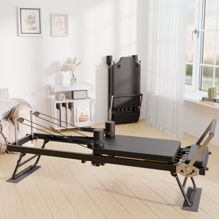 Ilates Reformer, machine de Pilates pliable et équipement pour la maison et l'entraînement en salle de sport