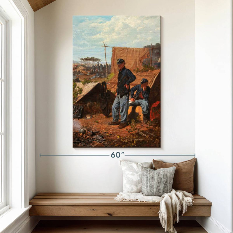 Mait Home Sweet Home 1863, H 51 po x l 34 po