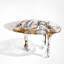 Crystal Branched Adorned Coffee Table