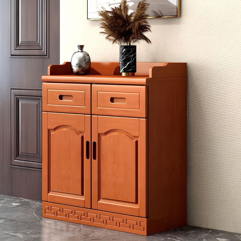 Commode d'appoint Efren, Brun