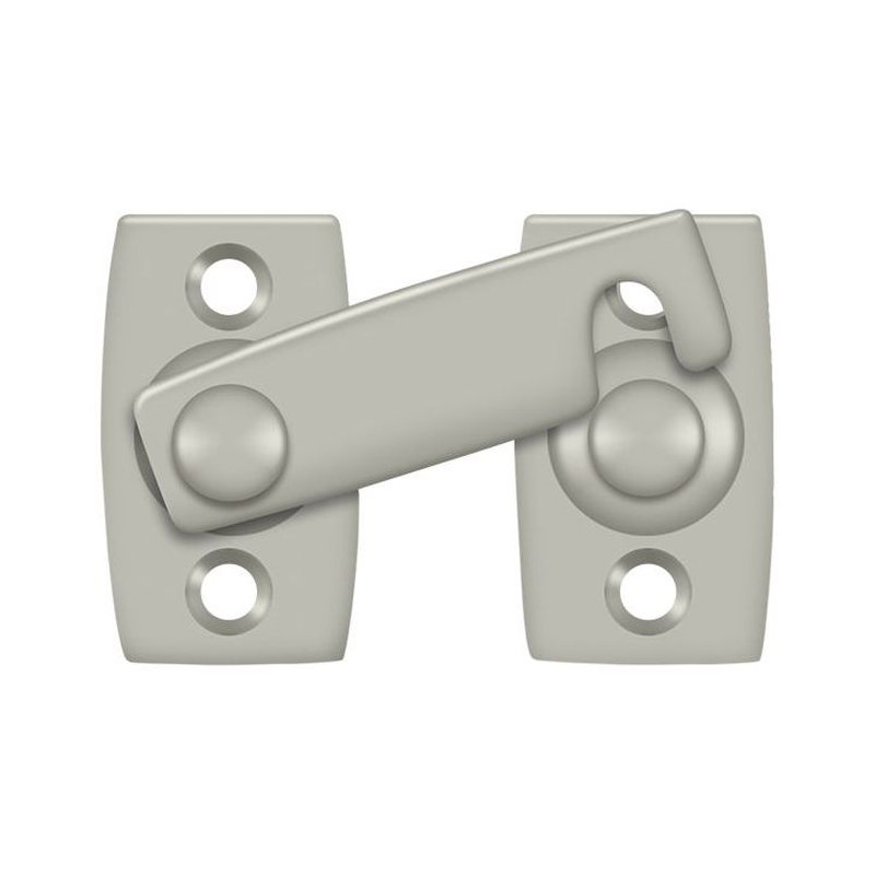 Brass Latch/Catch/Bolt, Brushed Nickel