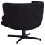 Fauteuil demi-tonneau pivotant de 27,17 po Arnelle-369271664