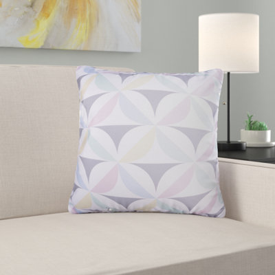 Kaylah Indoor / Outdoor Geometric Square Throw Cushion