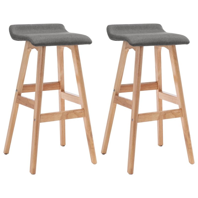 Mardell Bar Stool, Light Brown, Dark Grey