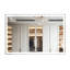 Miroir mural de salle de bain surdimensionné 60X40 pouces