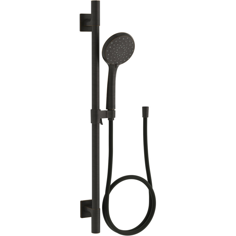 Awaken B110 1.75 GPM Deluxe Slidebar Kit, Oil Rubbed Bronze
