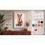 Fox Portrait Boho 1 Piece Wrapped Canvas Wall Art-965727330-965727335