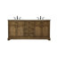 Ensemble de meuble-lavabo double 72 po Hermes-73360057