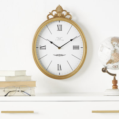 Flemington Stainless Steal Wall Clock