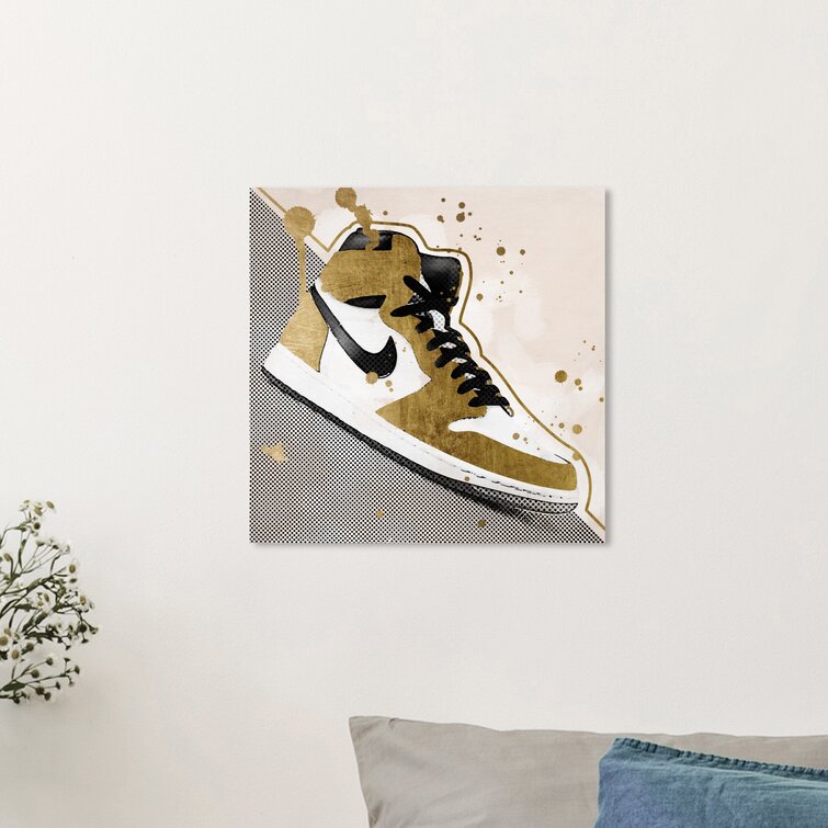 Buy Nike Air Jordan 1 Canvas Wall Art, Red Light Neon Sneaker Poster Print,  Printable Modern Art Office Decor Online in India - Etsy