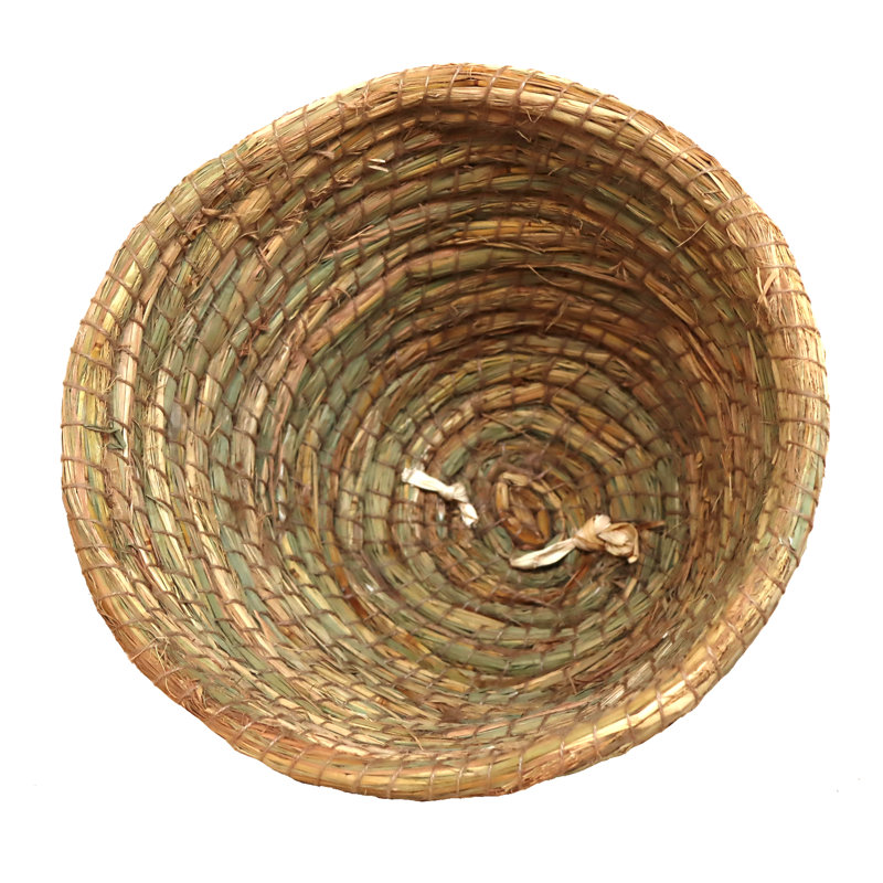 Medium Straw Skep Beehive - 40Cm Dia, 26cm H x 40cm W x 40cm D, Brown