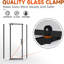 Neo-angle shower enclosure with base 36.5" x 36.5" D x 72" H-78650757