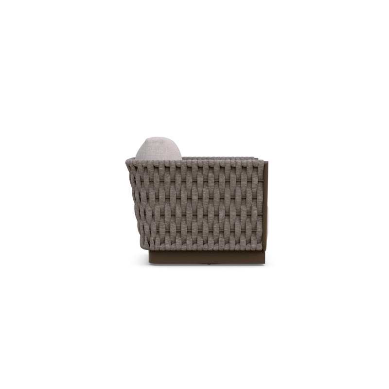 Maui Swivel Club Chair + Fawn Cushion
