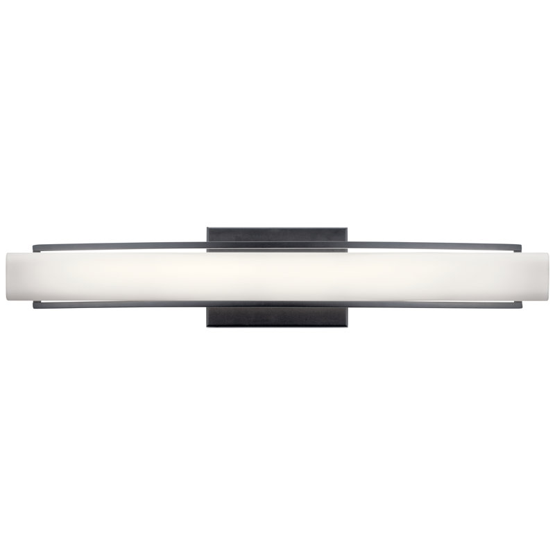 Barre d’éclairage de salle de bain 1 lumière del Eveleth