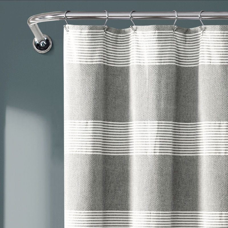 Rideau de douche Tucker, Gris