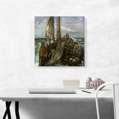 " The Toilers Of The Sea 1873 " by Edouard Manet Painting Print