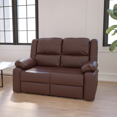 Causeuse Okke avec deux fauteuils inclinables intégrés