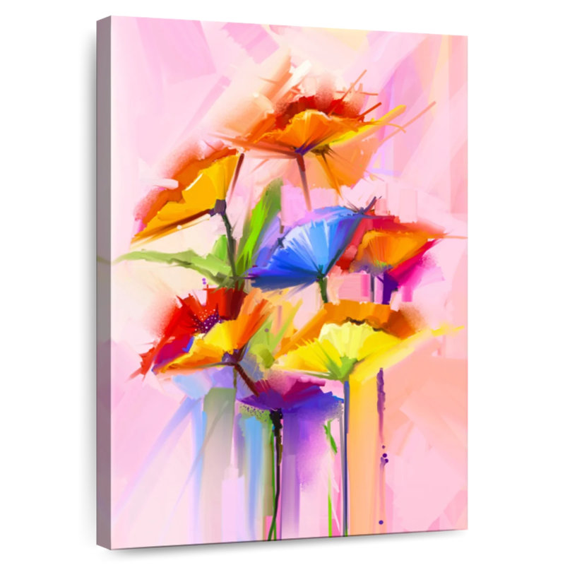 Fleurs Harnek, H 12 po x l 8 po